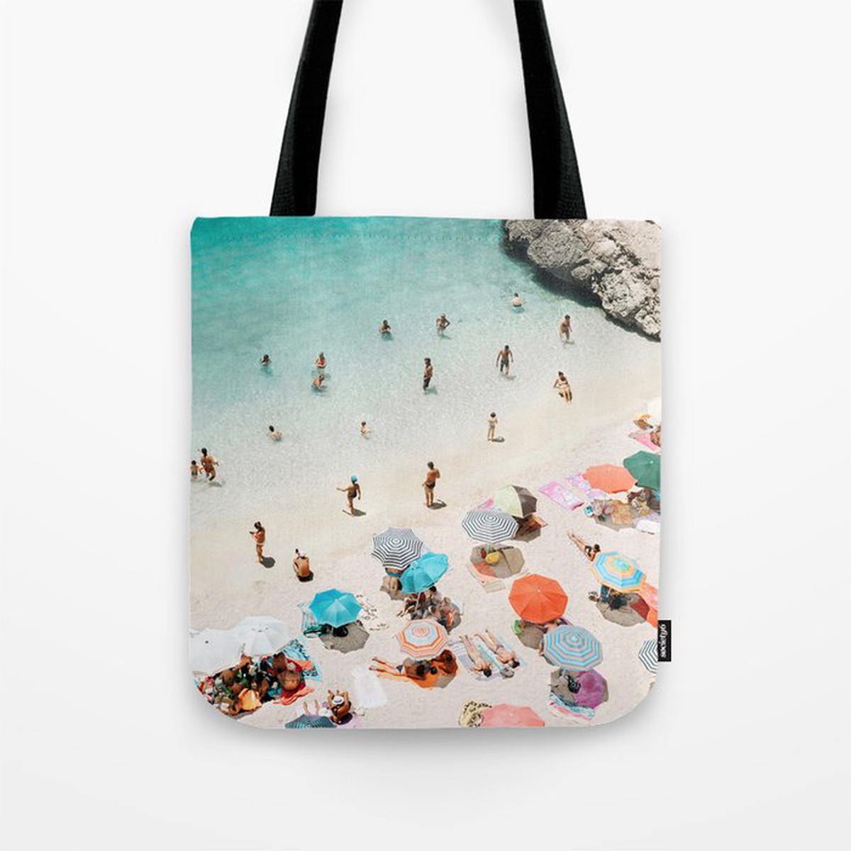 New Arrival A Day At The Beach Tote Bag