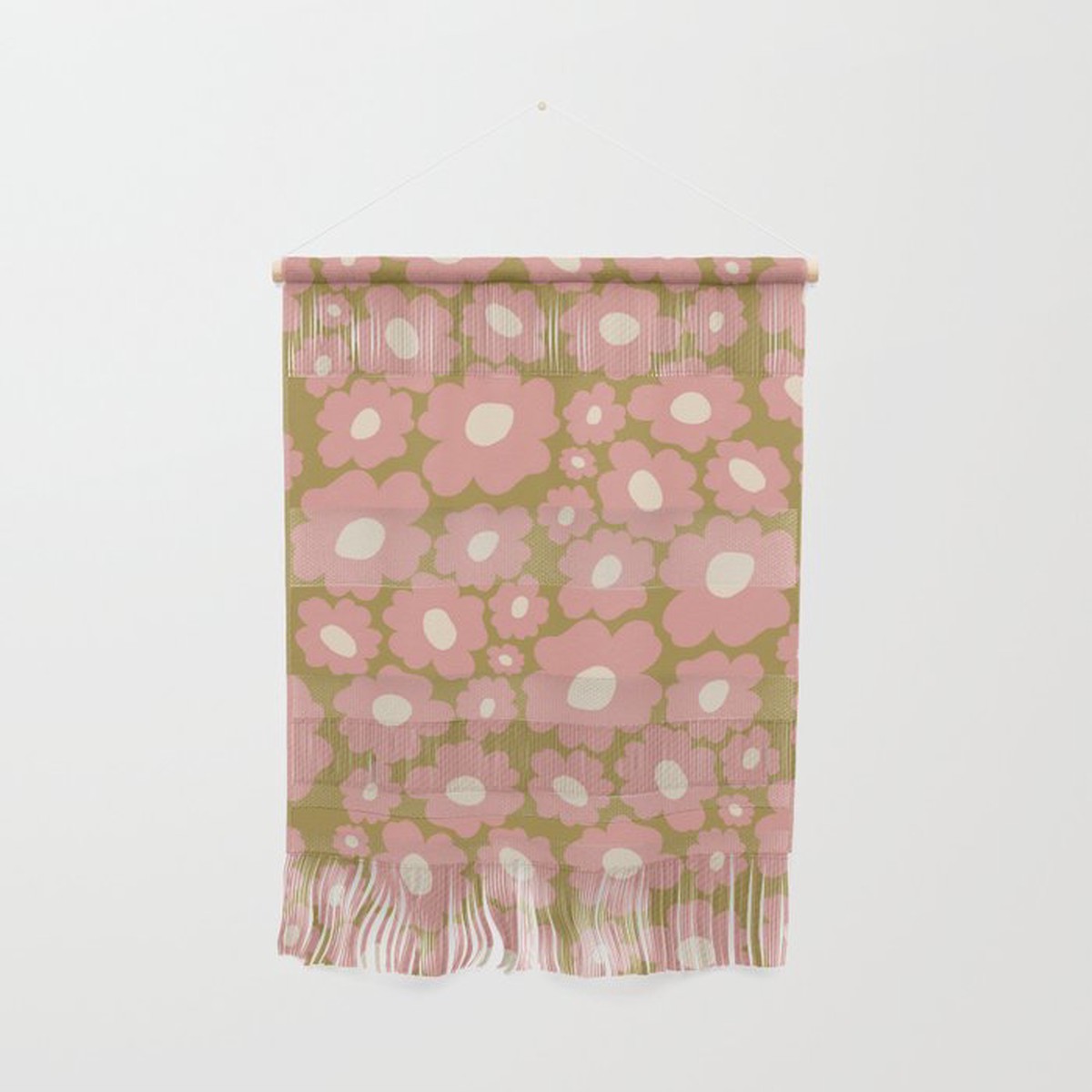 New Arrival 70s Retro Floral Wall Hanging