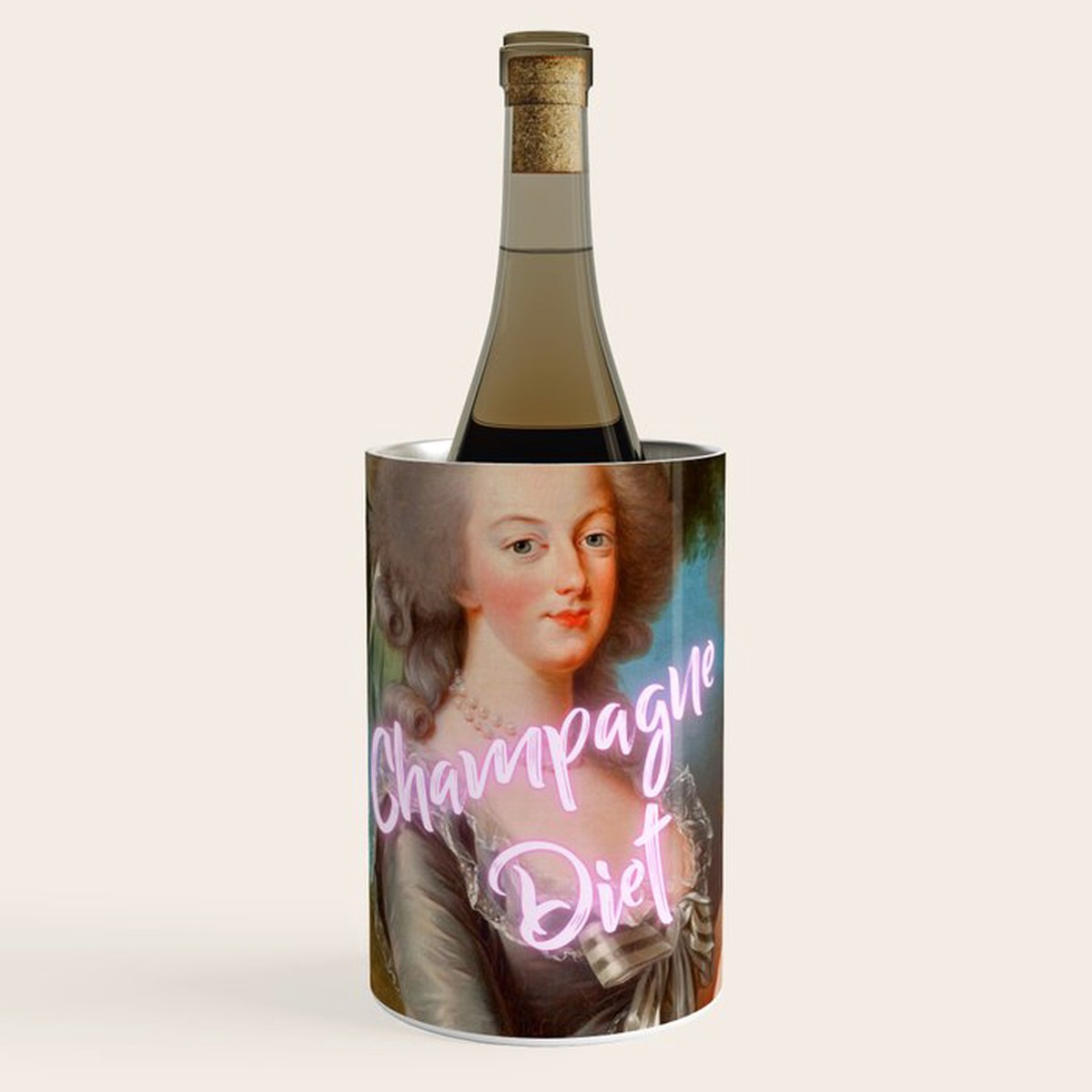 'Champagne Diet' Marie Antoinette Wine Chiller