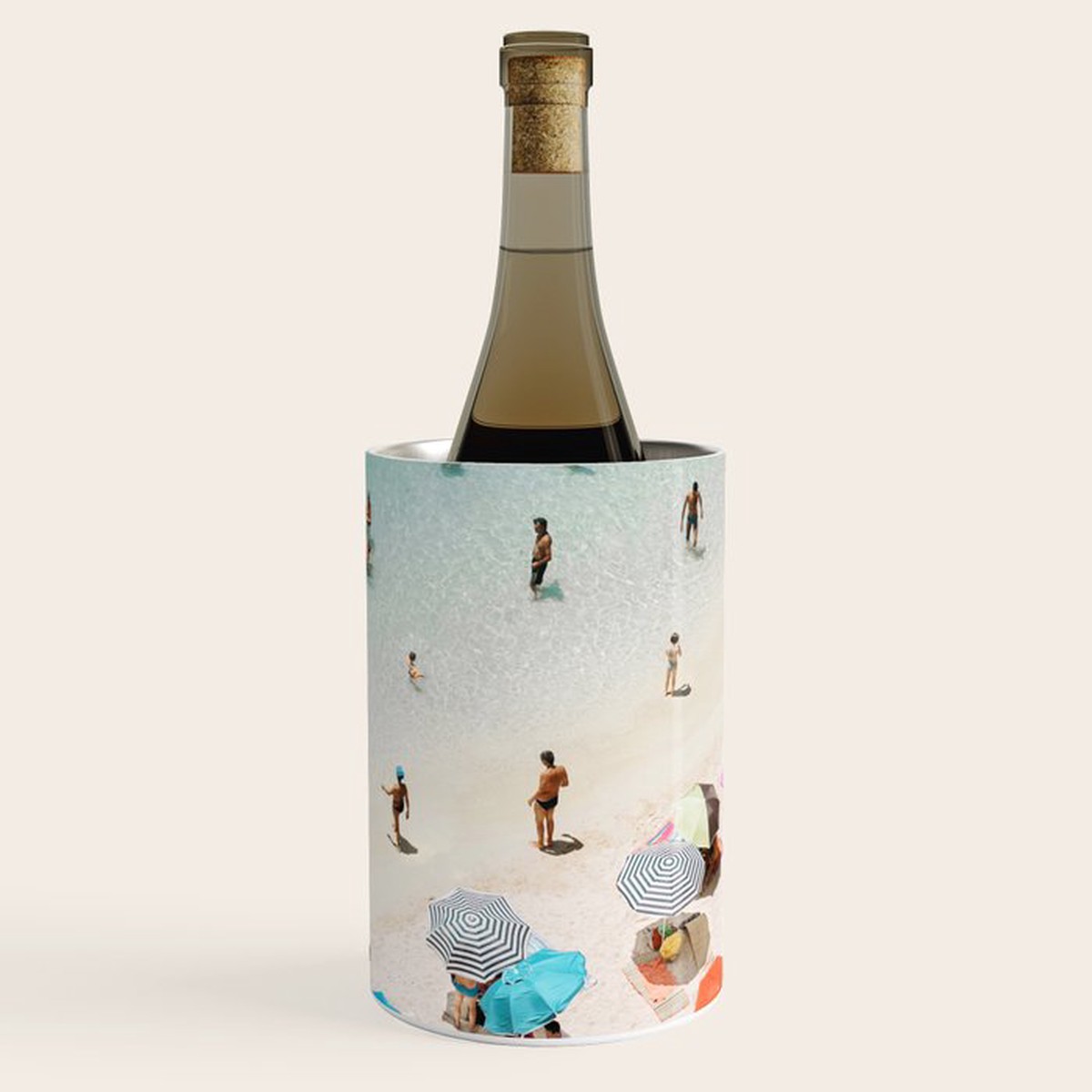 New Arrival A Day At The Beach Wine Chiller